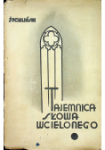 Tajemnica słowa wcielonego 1935 r