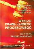 Wykład prawa karnego procesowego