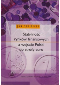 Stabilność rynków finansowych a wejście Polski do strefy euro