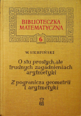 O stu prostych ale trudnych zagadnieniach arytmetyki