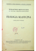 Filologja Klasyczna 1927 r.