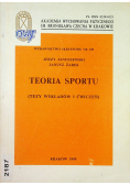 Teoria sportu