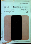 Rachunkowość rolnicza Tom II