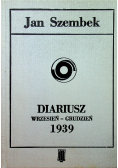 Diariusz wrzesień grudzień 1939