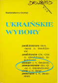 Ukraińskie wybory