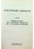 Lekcjonarz mszalny tom 3