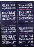 Wielki Słownik polsko - angielski  4 tomy