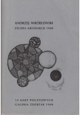 Studia abstrakcji 1948 12 kart pocztowych