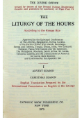 The liturgy of the hours