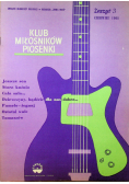 Klub Miłośników Piosenki Zeszyt 3