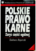 Polskie prawo karne zarys części ogólnej