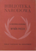 Pawlikowska Jasnorzewska  Wybór poezji