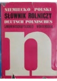 Niemiecko polski słownik rolniczy