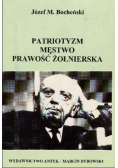 Patriotyzm męstwo prawość żołnierska