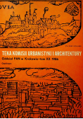 Teka komisji urbanistyki i architektury tom XX