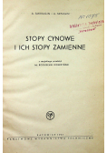 Stopy cynowe i ich stopy zamienne
