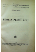 Teoria produkcji 1947 r.