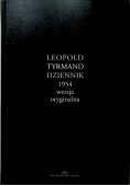 Leopold Tyrmand Dziennik 1954 wersja oryginalna