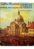 Kościół i klasztor Sakramentek w Warszawie Pomnik Zwycięstwa pod Wiedniem