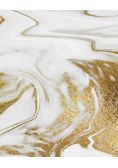 Liquid Gold Marble Composition Notebook - Large Ruled Notebook - 8x10 Lined Notebook (Softcover Journal / Notebook / Diary)