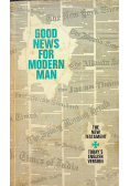 Good news for modern man