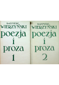 Wierzyński Poezja i proza Tom I i II