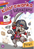 Kolorowanka z tatuażami. Piraci