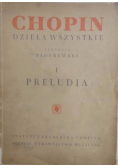 Chopin Dzieła wszystkie I Preludia 1949 r.