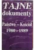 Tajne dokumenty Państwo Kościół 1980 1989