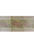 X wieków Poznania tom I do III