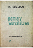 Pomiary warsztatowe dla praktyków