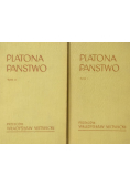 Platona Państwo Tom I i II