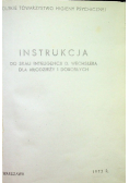 Instrukcja do skali inteligencji D Wechslera dla młodzieży i dorosłych