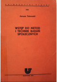 Wstęp do metod i techniki badań społecznych