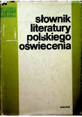 Słownik literatury polskiego oświecenia
