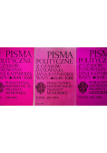 Pisma polityczne z czasów panowania Jana Kazimierza Wazy 1648 1668 Tom I do III