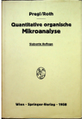 Quantitative organische mikroanalyse