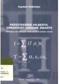 Przestrzenie hilberta operatory liniowe zwarte