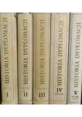 Historia dyplomacji tom I do V