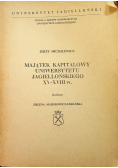 Majątek kapitałowy Uniwersytetu Jagiellońskiego