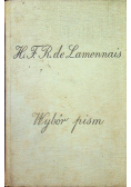 De Lamennais wybór pism