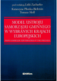 Model ustroju samorządu gminnego w wybranych krajach europejskich