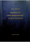 Handbuch der mikroskopie in der technik Band IV