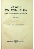 Żywot św Romualda ojca i patryarchy kamedułów 1927 r