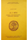 Ja i Bóg Poezja metafizyczna późnego baroku