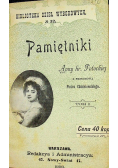 Potocka Pamiętniki Tom I 1898 r