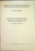 Klucz do oznaczania roślin drzewiastych nagozalążkowe
