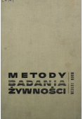 Metody badania żywności