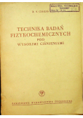 Technika badań Fizykochemicznych pod wysokimi ciśnieniami