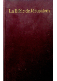 La Bible de Jerusalem